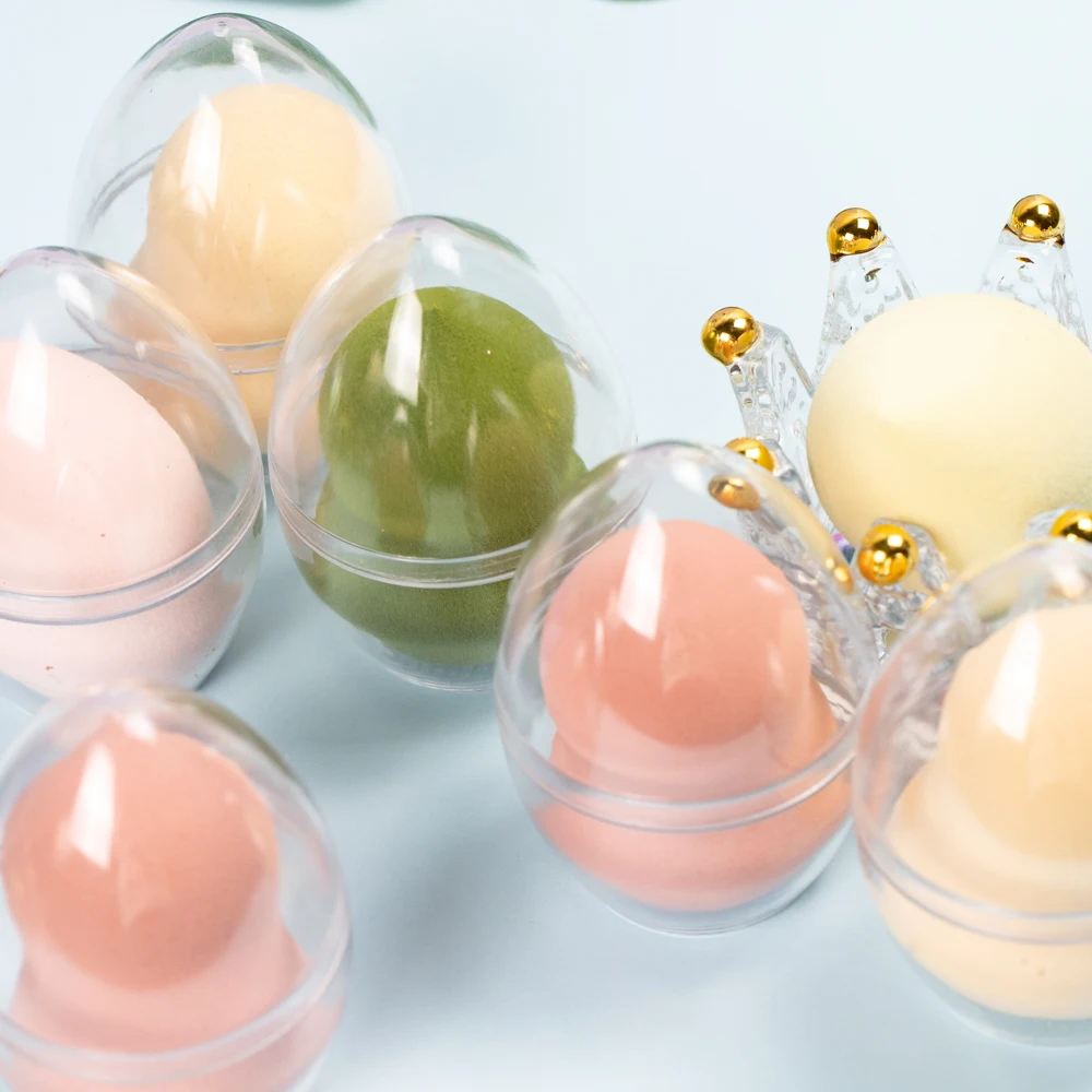mix color  High Quality Soft Microfiber Beauty Makeup Brush Cleaner Sponge Cosmetic Puff