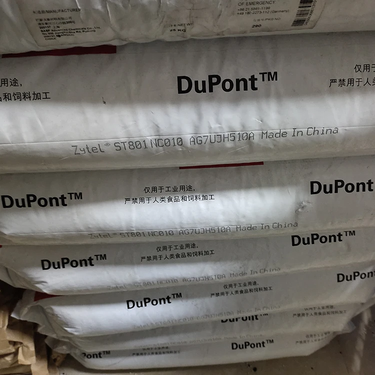 Dupont Pa66 ST801 NC010 Toughening Grade Engineering Plastics Product
