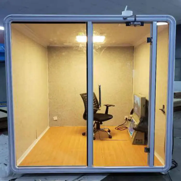 Multipurpose Glass Piano Music Soundproof Office Room 4-person Meeting Pod
