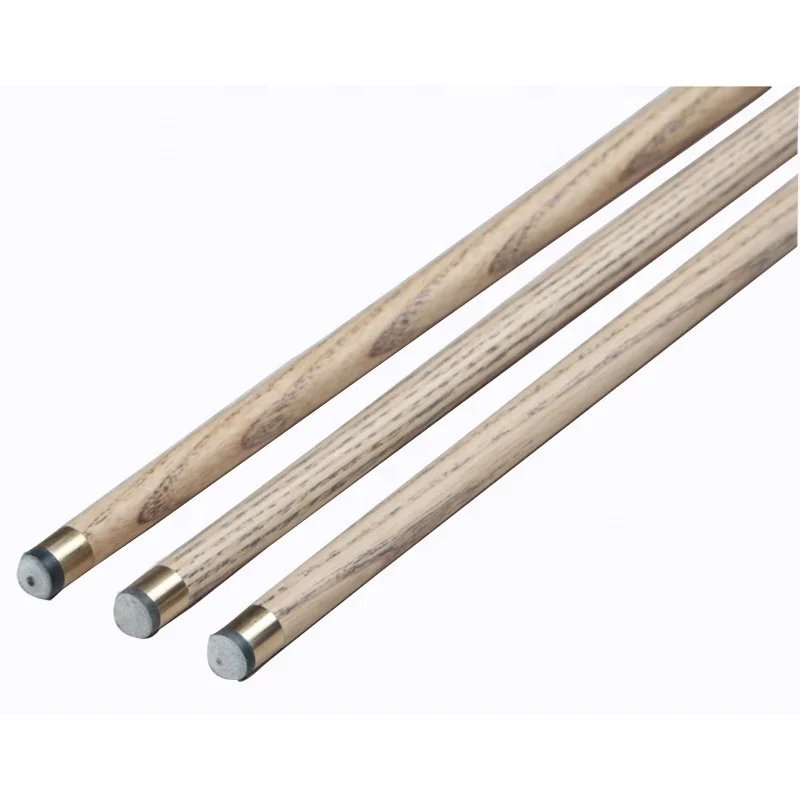 3/4  Jointed Ash Shaft 10mm Snooker Billiard Cue Stick With Vacuum Inter