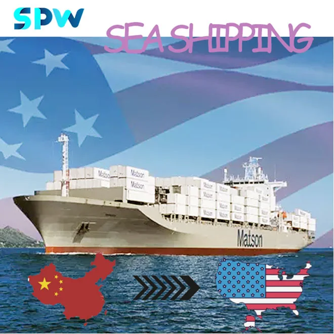 Matson Shipping UPS Delivery To America  Amazon Fba chinese Forwarder Company To US Sea Freight Forwarder