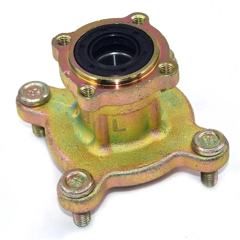  Front 17mm 4 Stud Brake Disc Wheel Hub Fit 110cc 125cc 150cc 200cc 250cc Go Kart Buggy Karting ATV Quad Bike