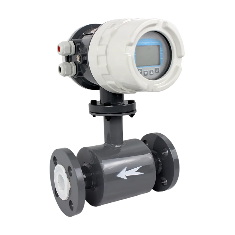 Factory Inline Water 3/4 Inch Sand Slurry Insert type sewage water Electromagnetic  Flow Meter