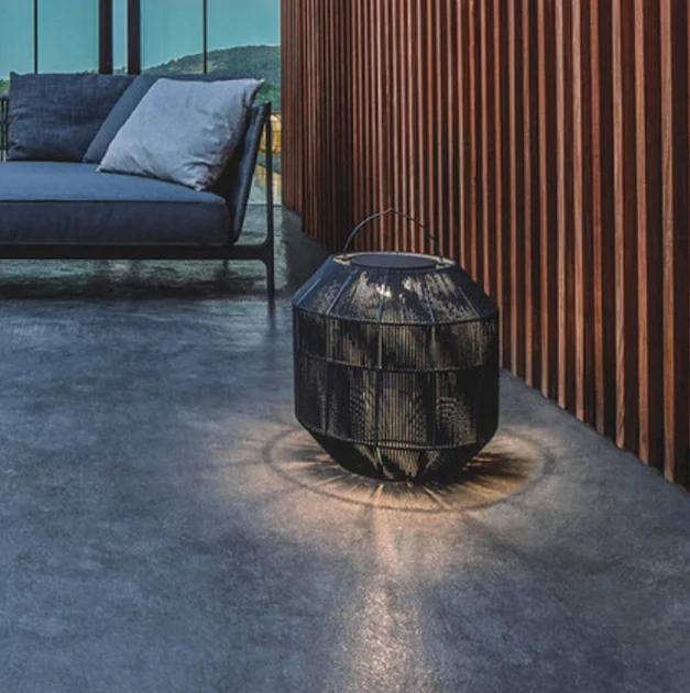 G-2017-JDK  New product launch decorative 12 watt led rattan art indoor and outdoor garden garden atmosphere lawn lamp