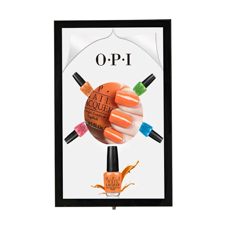 Ultra Thin Light Pad Portable Led L Led Wall Lightbox Menu Display Board Restaurant Advertising Light Box Ordering Back Lightbox