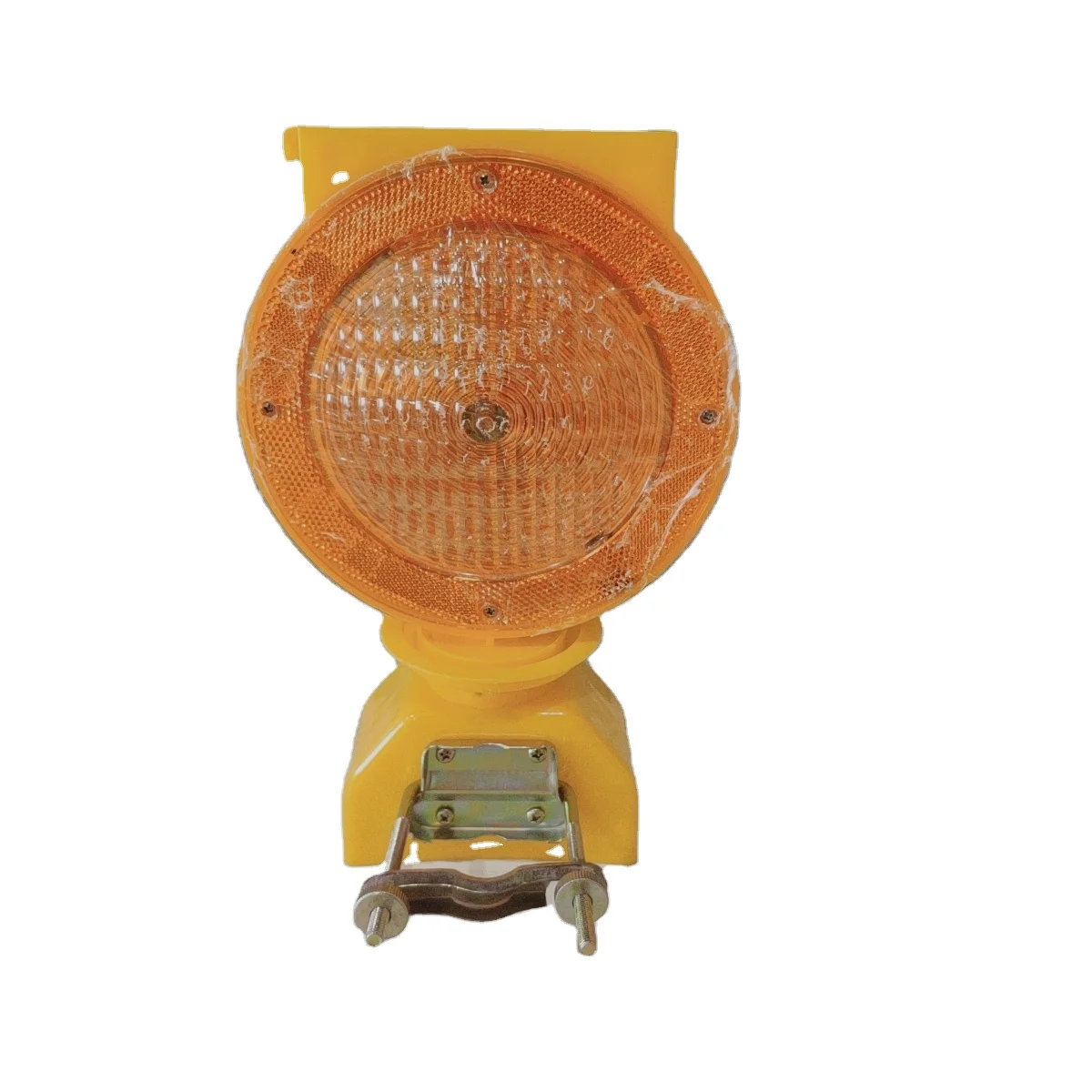 Solar Traffic Signal Light Solar Shark Warning Light traffic Roadway Construction Safety Barricade Flashing Light