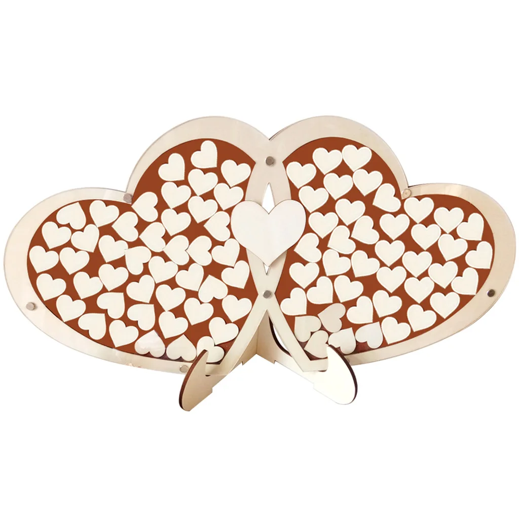 sublimation blank Wedding Guest Book Alternative MDF Wedding Sign for Wedding Decor Welcome Sign