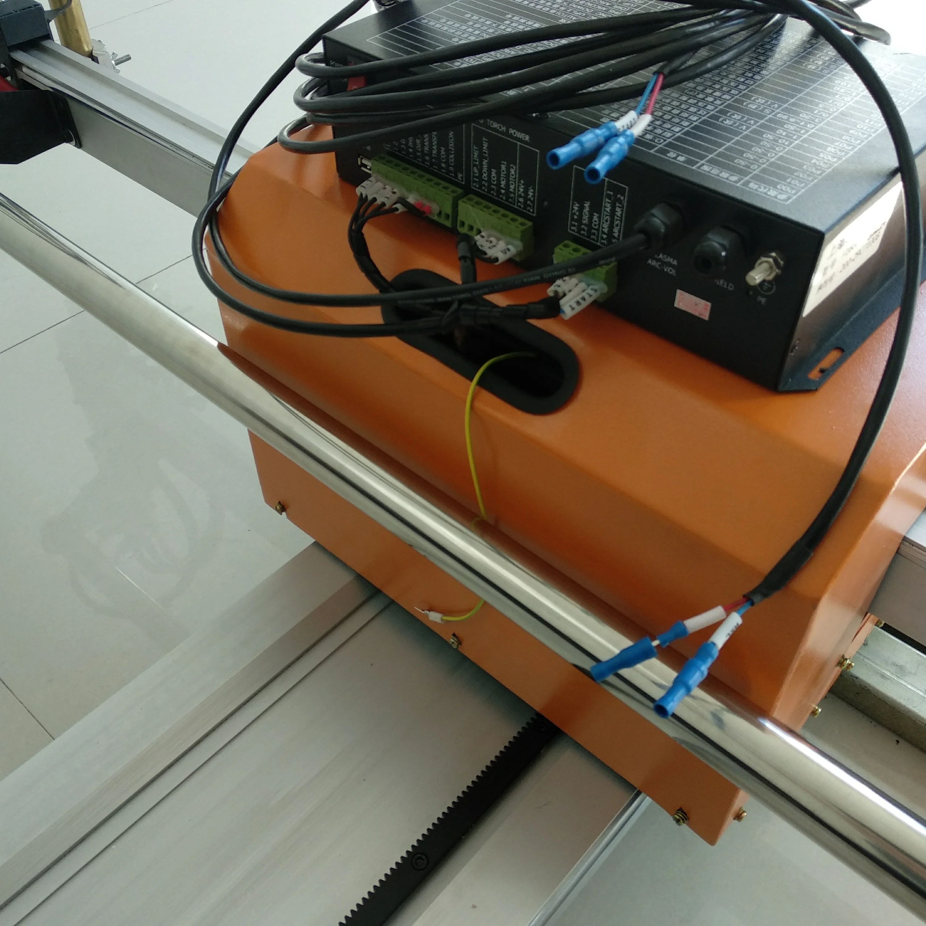 NL-1630 Portable CNC Cutting Machine supporting gas flame and plasma cutting fromm newlin machinery