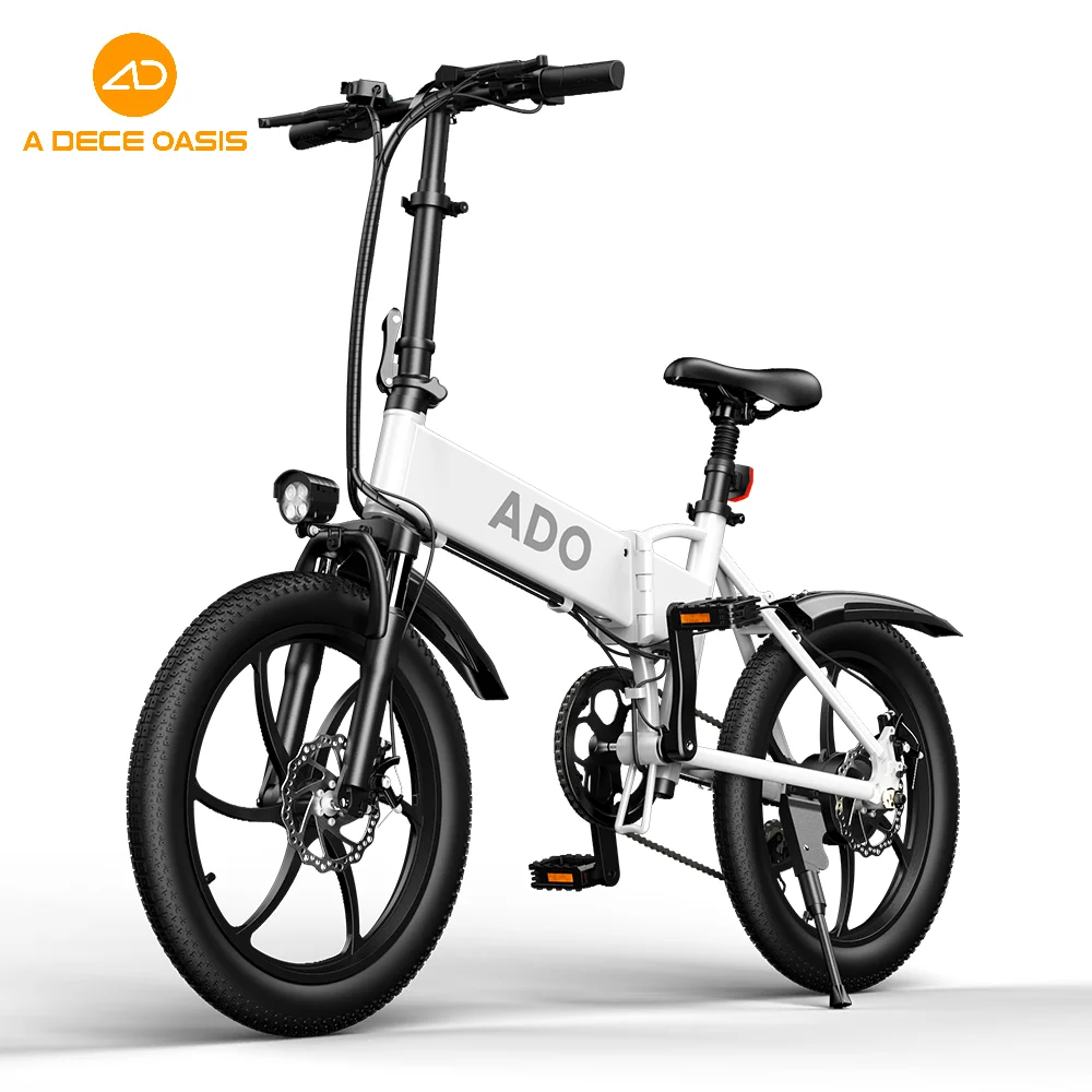 Дропшиппинг оптовая продажа A20 ADO складной велосипед с толстыми шинами складной электровелосипед городской дороги sur ron ebike