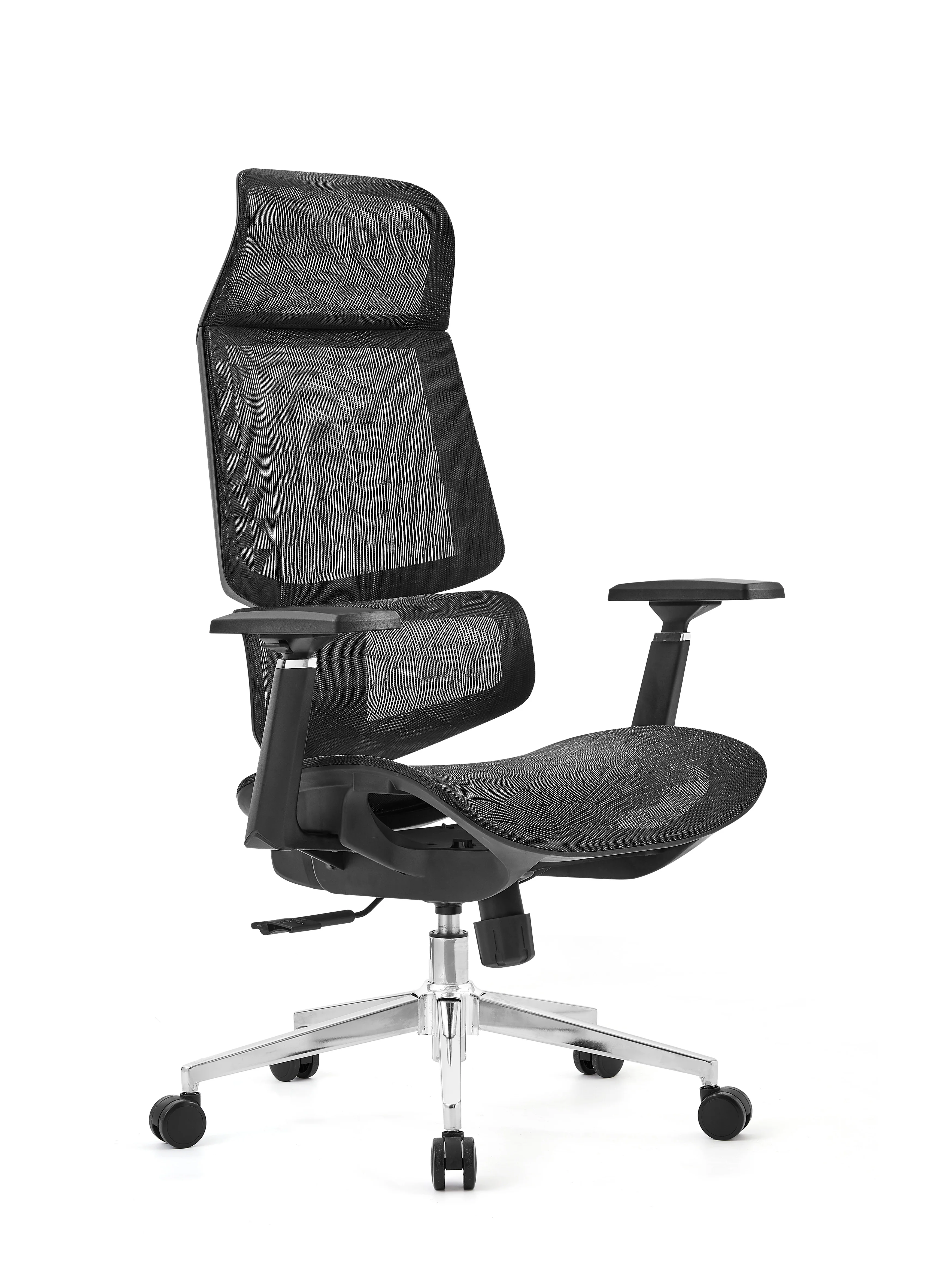 Manufacturer modern mesh ergonomics office mesh chair game office chair perforable seating with imported high elastic nylon mesh