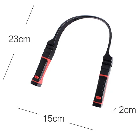 Flexible Rechargeable Hands free Hug light Adjustable Neck lamp for reading in Bed or car with 3 model Brightness