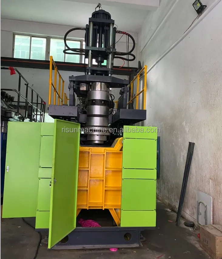 used 70mm model double station blow molding machine cheap price extrusion blow molding machine