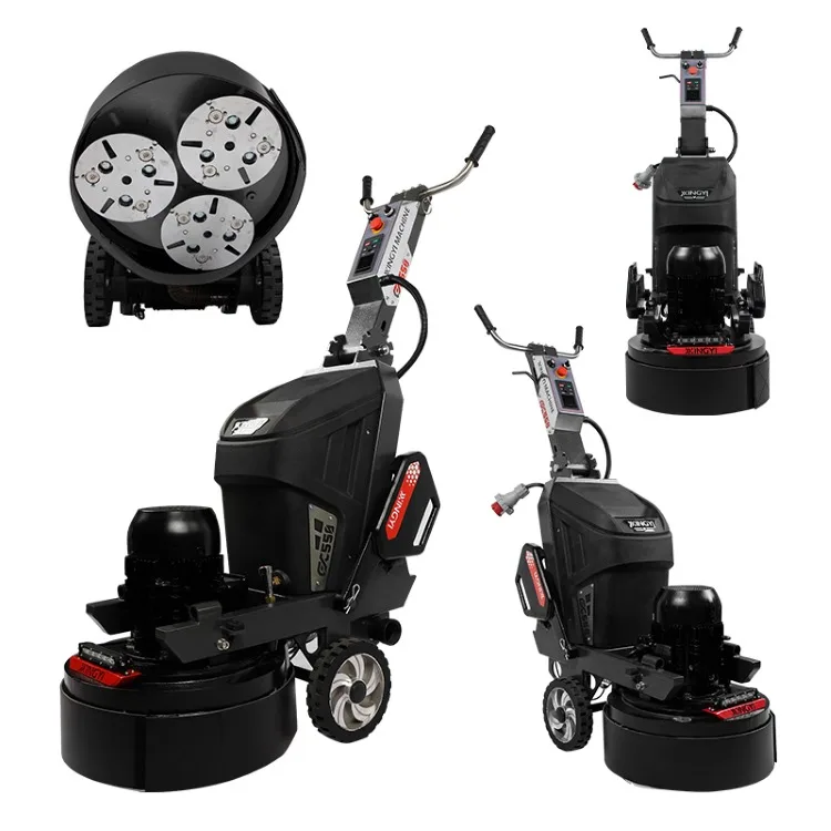 XINGYI GX550 Hot Selling Labor Saving Walk-Behind Control Epoxy Removal Concrete Floor Polishing Machine