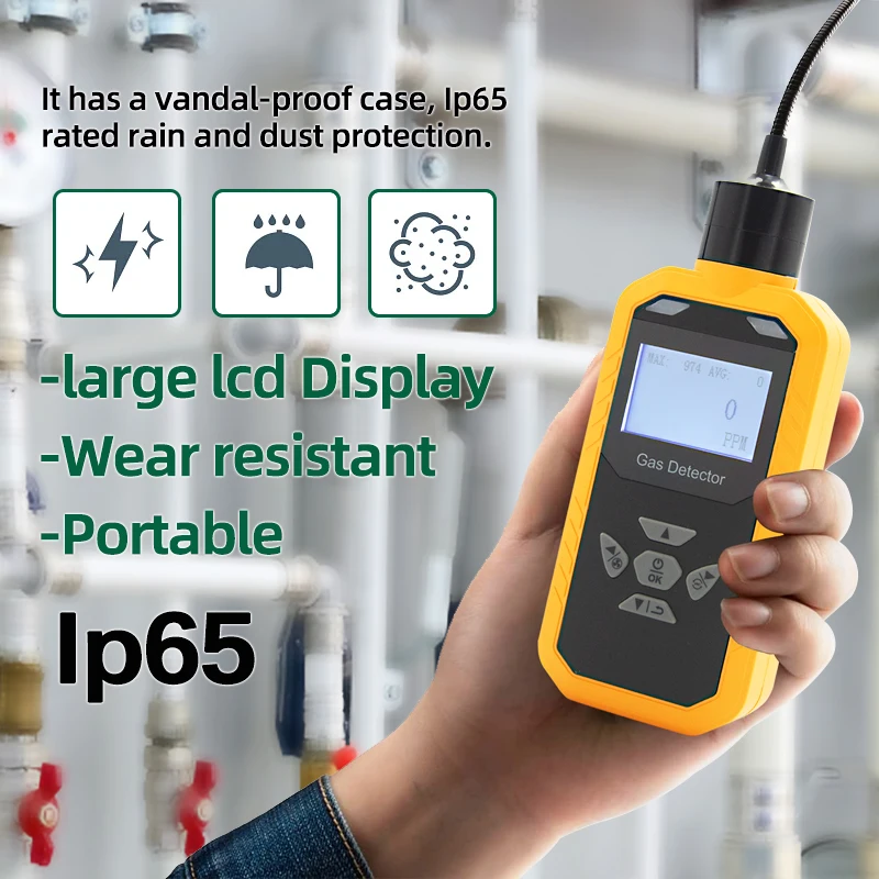 Combustible Gas Analyzer CGD02A methan Leak Location Tester Concentration Meter Smart Sensor carbon monoxide Gas Leak Detector