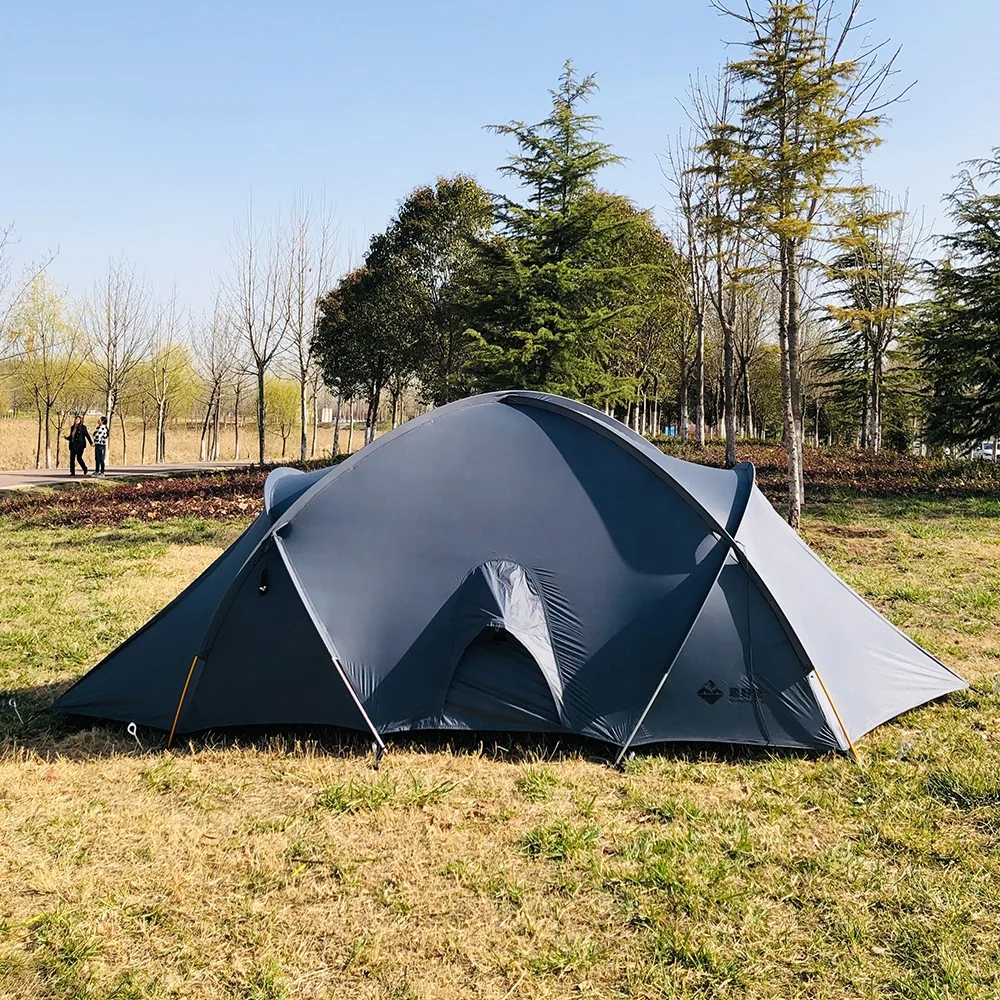 2 Person Double Layer Waterproof Lightweight Backpacking Tent High Altitude Outdoor Hiking Tent Ultralight Camping Tent