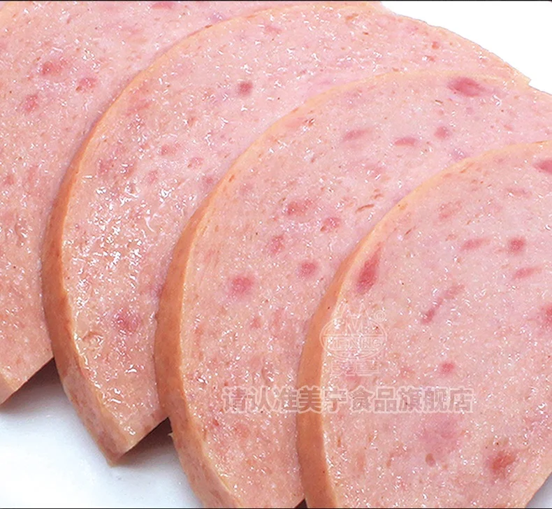 Best Quality 397g PORK Canned Pork Luncheon Meat Sterilized from CN;SIC 0.397 Kg Body Salt with 36 Months Shelf Life
