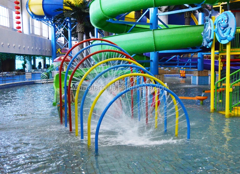 Children Funny Water Game for Amusement Park Theme Adventure Park Fiberglass Water Slide