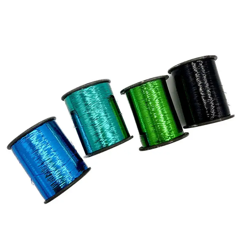 New Style Wholesale colorful M Type lurex thread polyester metallic yarn