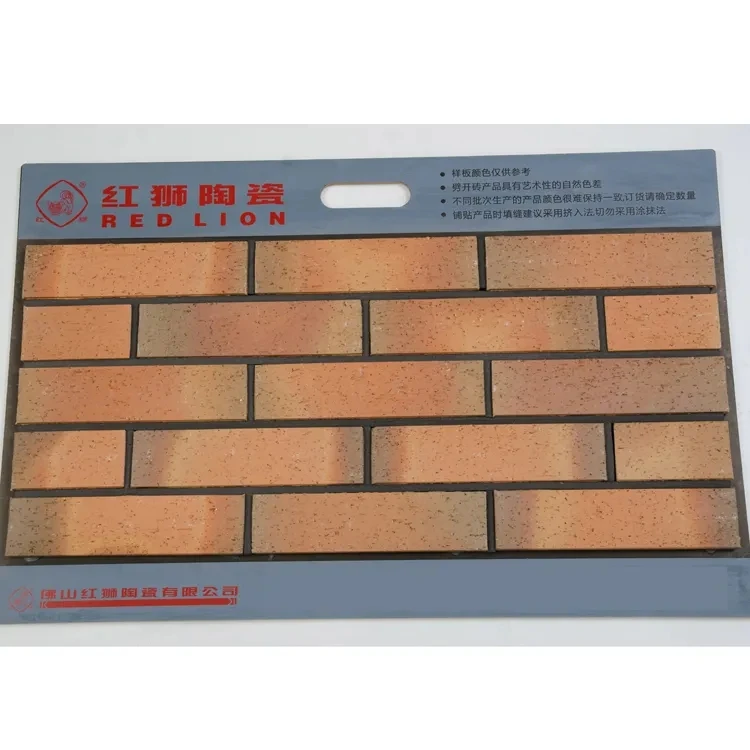 mexican low price exterior garden handmade wall paneling red clay bricks veneer clay brick prices in kenya