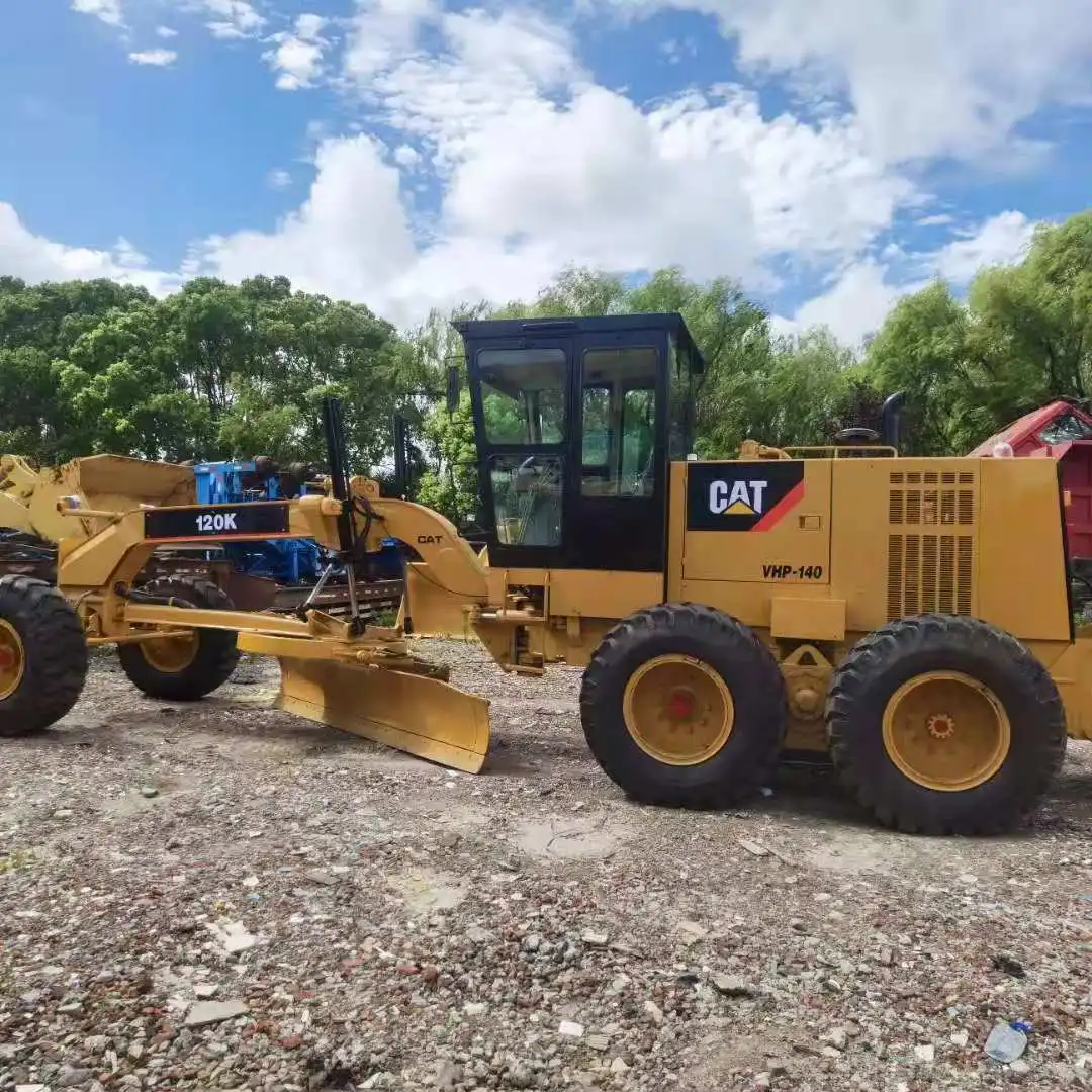 Used Cat 120K grader 140k 120h 120g Motor Grader