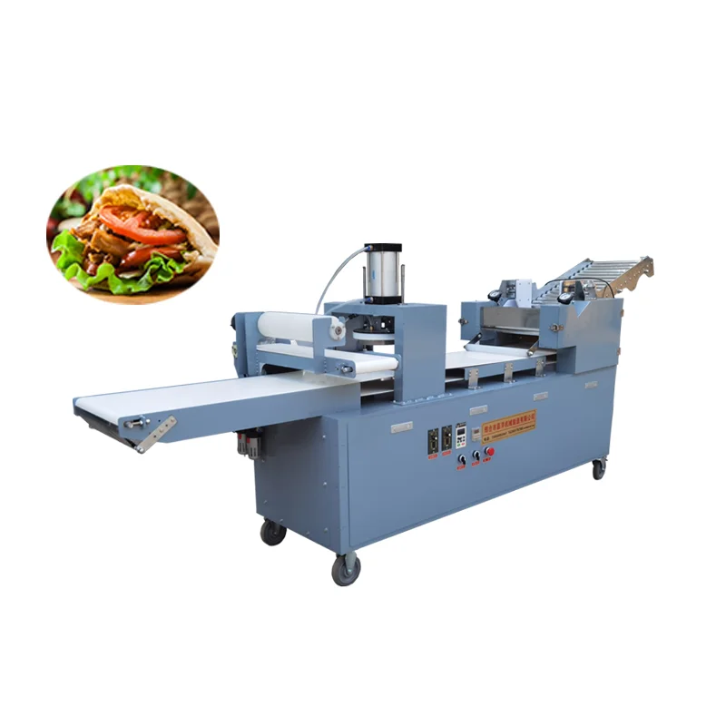 Multi-functional pizza chapati roti prate biscuits arabic pita bread making machine