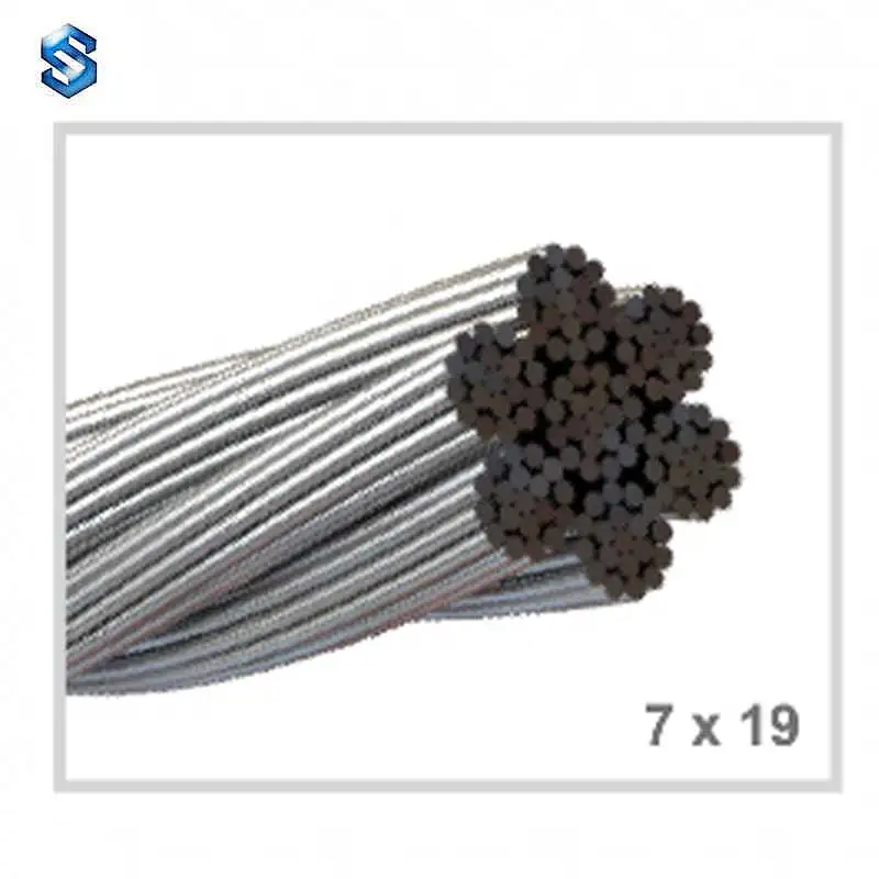316 7x19 8mm stainless steel wire rope
