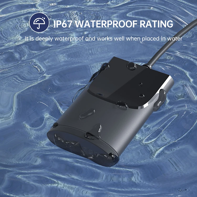 Fast Dual A+C Charger Adapter QC3.0 Motorcycle USB Charger With Intelligent Power-off Function