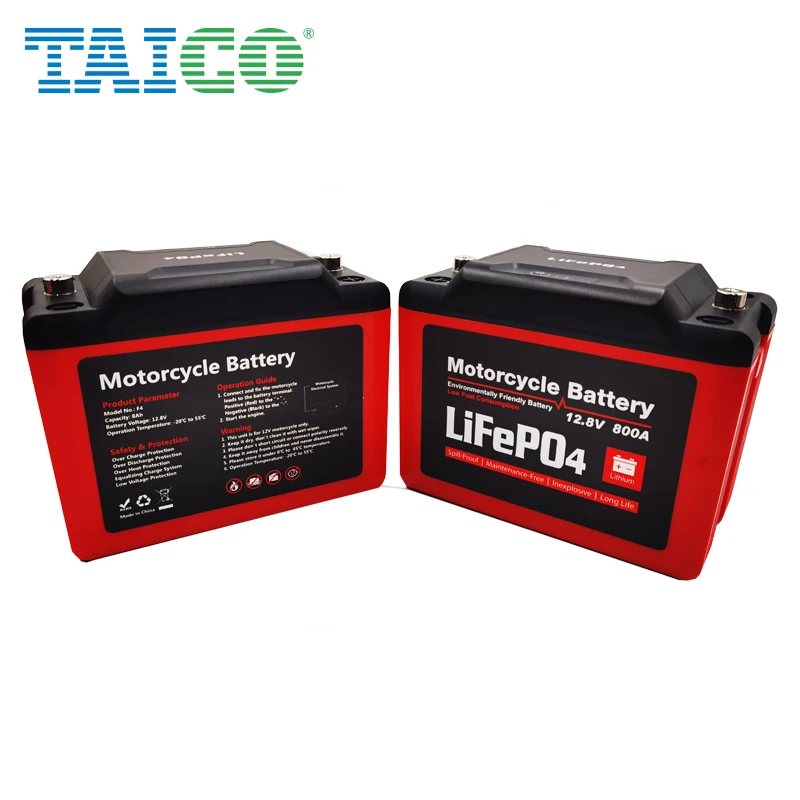  Высокий ток 100C Lifepo4 батарея 12В 5ah мотоциклов lifepo4