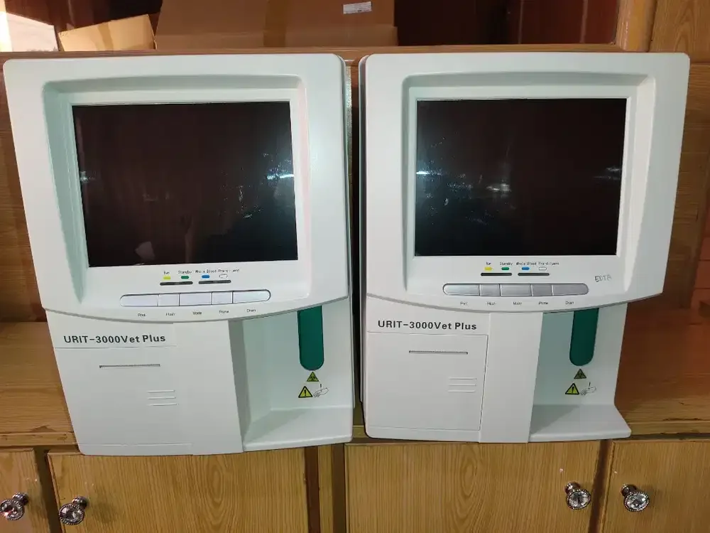 URIT 3000 PLUS  Veterinary Auto Hematology Analyzer For Cats Dogs Cow Sheep