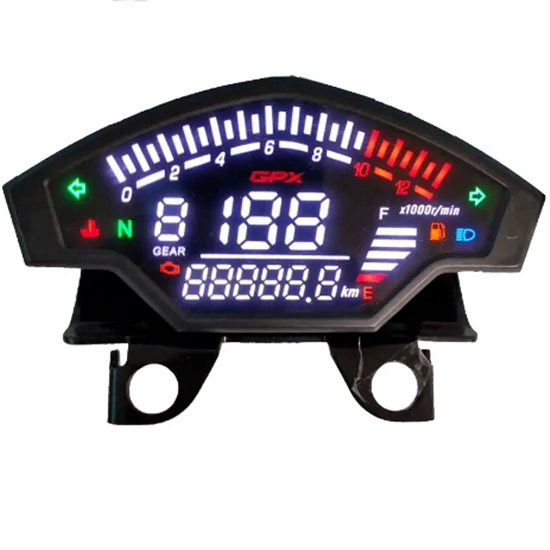 Factory Supply Motorcycle Kilometer Digital LCD Modified Meter