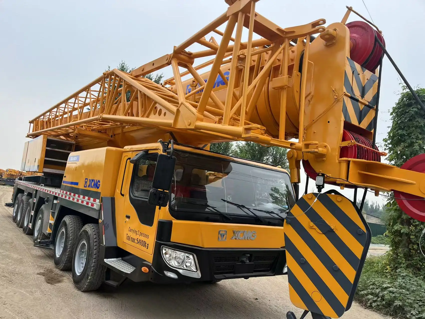 130 Ton XCA130 Hydraulic Truck Crane QY130K With High Performance for Sale
