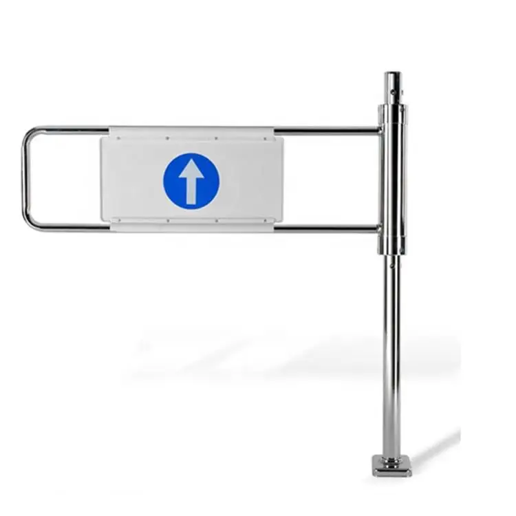 Security Barrier Supermarket Entrance Access Control System Manual Swing Gate