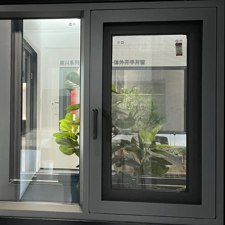 Thermal Insulation Aluminum Alloy Casement Aluminum Double Glazed Casement Windows For Villas Apartment