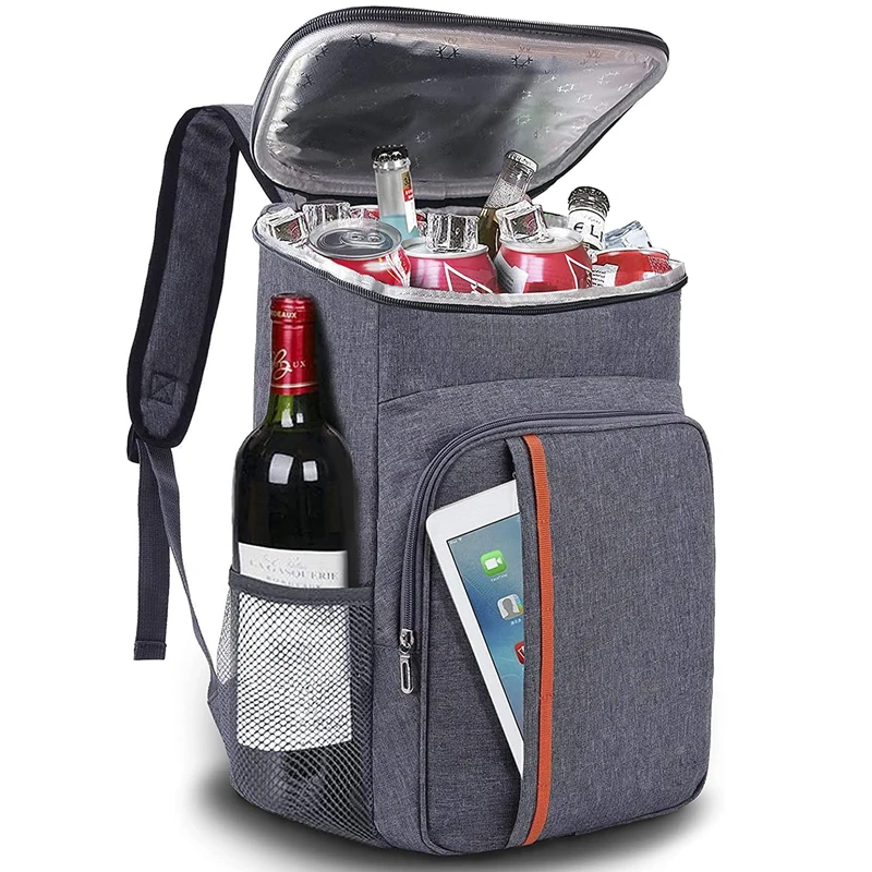 Wine Cooler Bags With Side Bottle Pockets Great Gear For Outdoor Activities Cooler Bag Insulated Beach Picnic Cooler Backpack