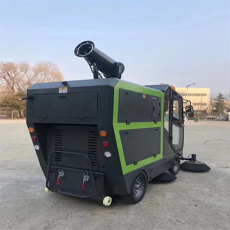 Sidewalk Snow Sweeper Street Sweeper Manufacturers Full Automatic Parking Lot Warehouse Rider on Floor Sweeping Machine