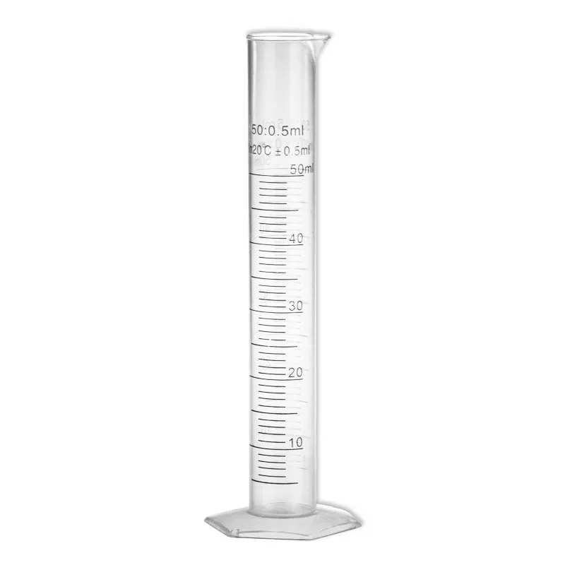 Transparent Clear Glass Measuring Cylinder Graduated Cylinders for Laboratory