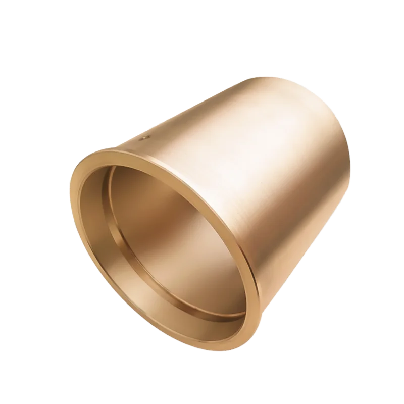 Mechanical Equipment Sliding Parts Wear Resistance Cylindrical Copper Sleeve