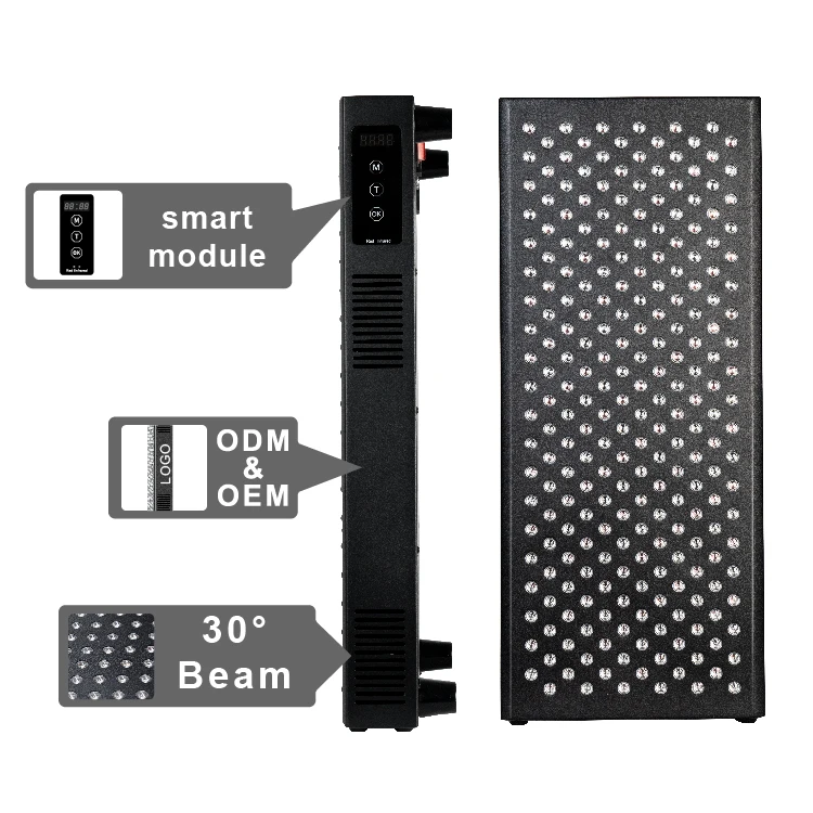 SODOLUX 1200W 5W LED Chips 660nm 850nm high irradiance no flicker for sauna and body weight loss