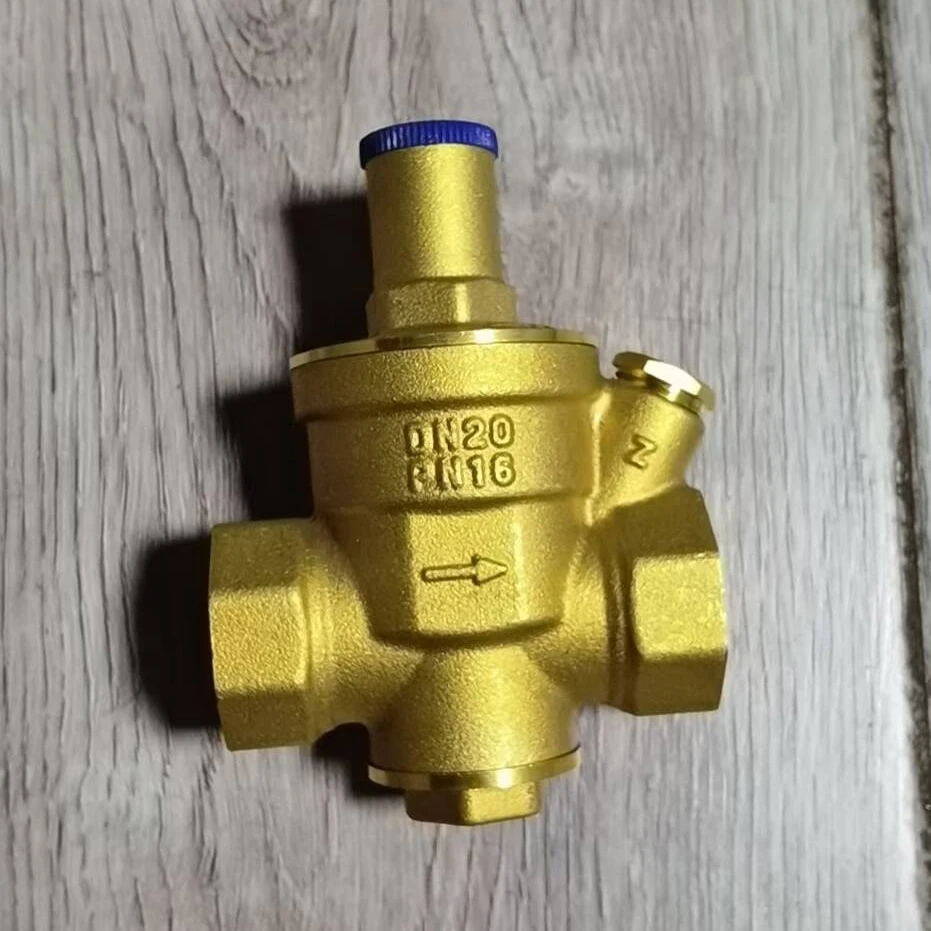 Brass ball valve forging pressure reducing valve PN16DN15-DN50 high-rise water pipe pressure regulator valve
