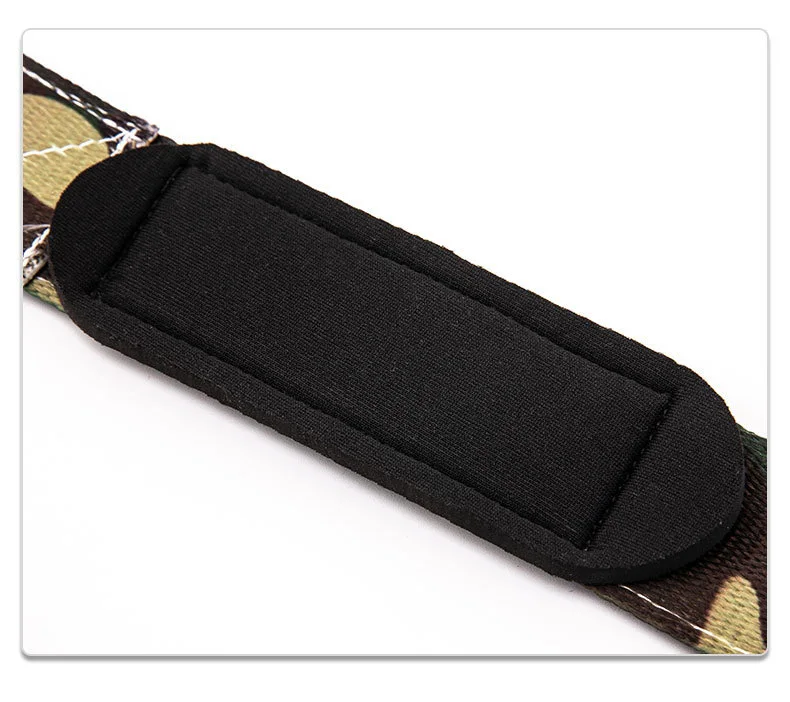 GJZ6315 Hard Pull Neoprene Cushioned Custom Printing Wrist Belts Anti-Skid Powerlifting Straps for Gym Weight Lifting