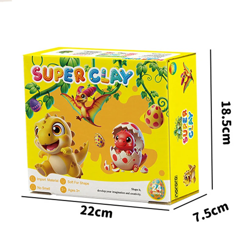 Meihui Air Dry Clay 24 Colors Super Soft Ultra Modeling Clay with Sculpting Tools