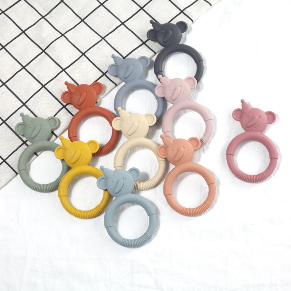 Factory directly selling stock Banana 100% Food Grade Approval New  Infant Design Silicone Baby Teether Toddler Teething Toy