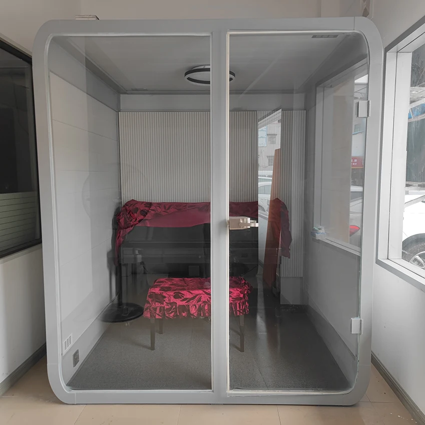 portable soundproof room meeting soundproof vocal booth telephone booth