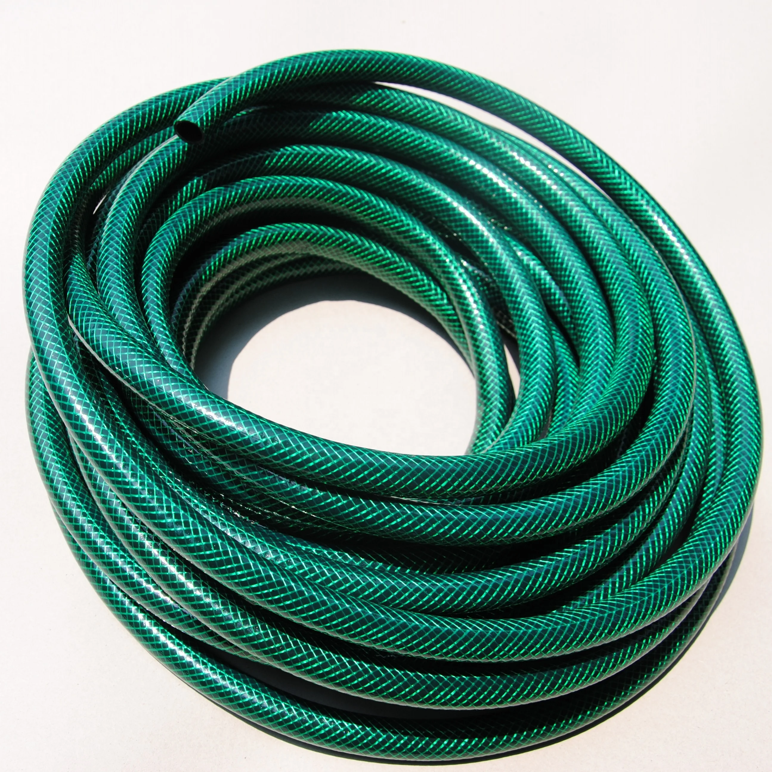 CNJG Braided PVC Garden Hose,Fiber Reinforced PVC Garden Water Irrigation Hose