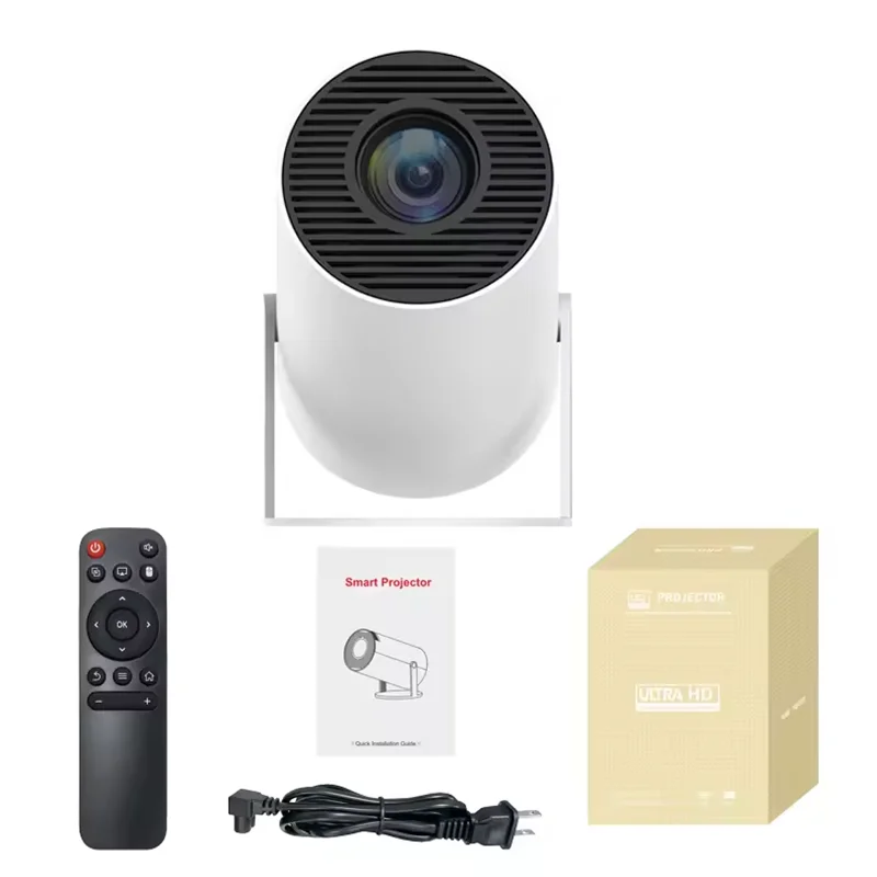 Хит продаж проектор HY300 5 г Wi-Fi LED 4 К видео смарт-ТВ высокая яркость Netflix домашний кинотеатр