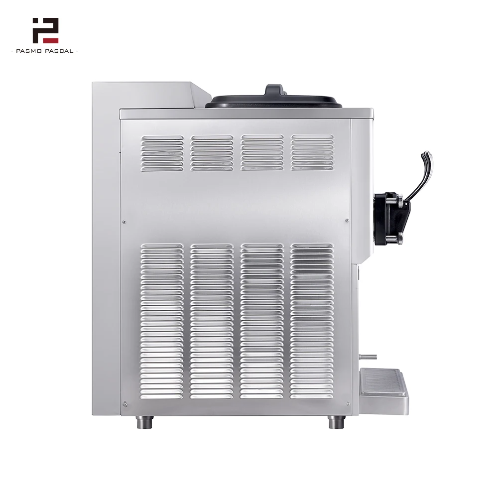 PASMO S121F Air Pump 3 Flavors Soft Ice Cream Machine Soft Serve Machine
