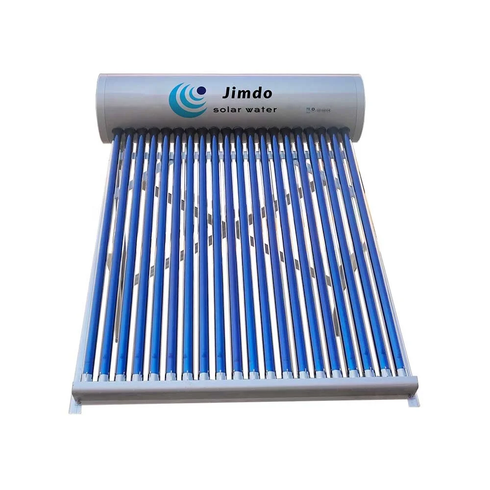 
super metal heat pipe separated placa solar agua caliente 100L heat pipe 