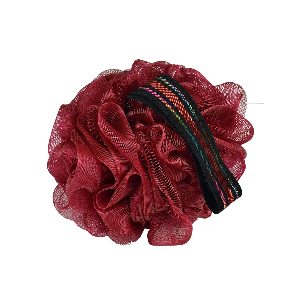 Пузырьковые Волшебные губчатые шарики сетчатая губка ленточный пуф для