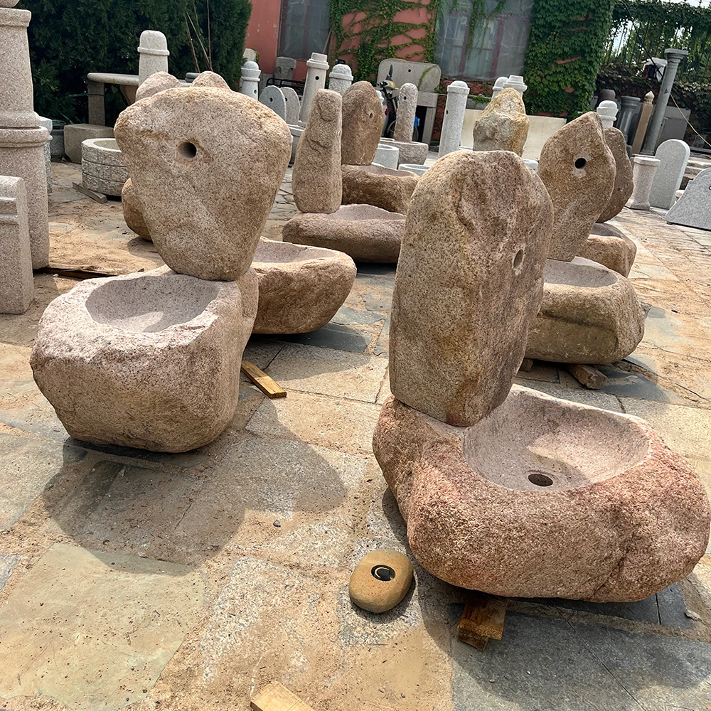 Лучшая цена раковина из натурального гранита мраморная для