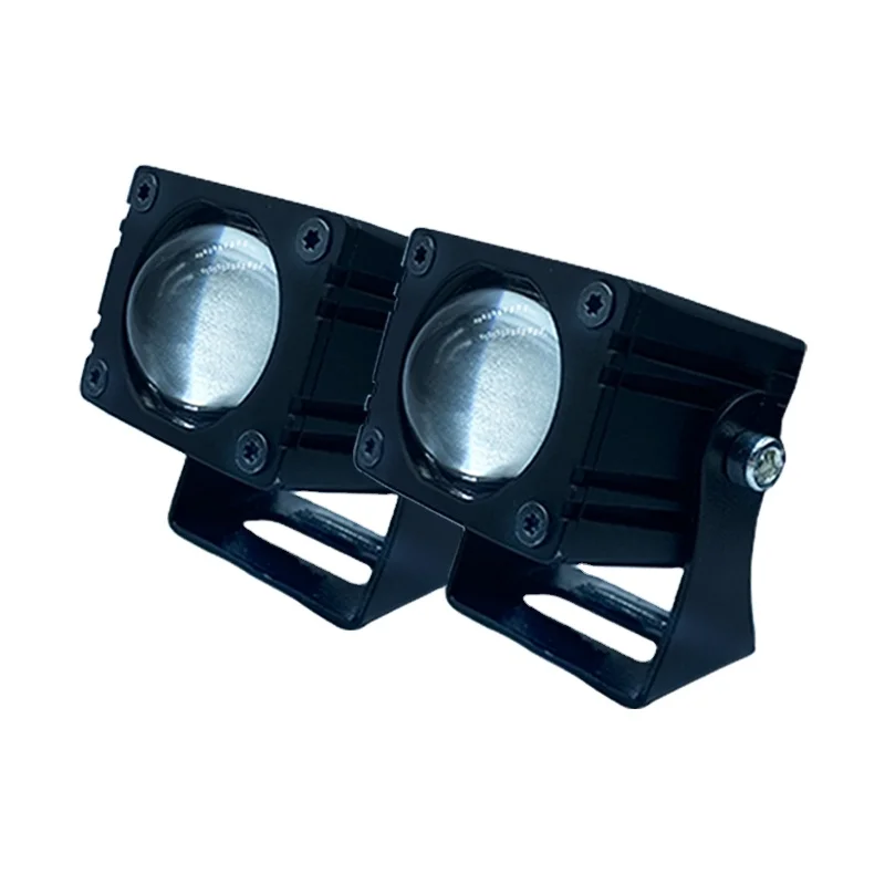 Motorcycle Truck 09-24V LED bifocal Lens Laser Spotlight Waterproof For External 2-color Mode retrofit upgrade High Power Bright